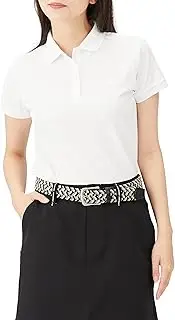 Jack Bunny(ジャックバニー) 263-3260822 Women's Short Sleeve Polo Shirt (Quick Drying, Thermoregulating Function) / Golf