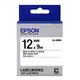 EPSON LK-4WBN S654401標籤帶(一般系列)白底黑字12mm