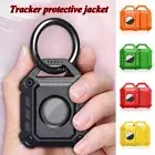 For Apple AirTag Armor Cover Anti-lost Holder Keychain Protective Air Tag Case ↖