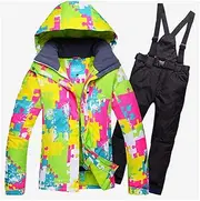 [Dsimilarl] Women Ski Suit Outdoor Winter Warm Windproof Waterproof Sport Snow Clothing Snowboard Skiing Jacket Pants Set Female
