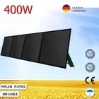12V 400W Folding Solar Panel Blanket Caravan Mono Mat Completed Kit With Stand