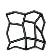 Garden Paving Cement Brick Concrete Molds DIY Plastic Path Maker Stone Road Mould Brick Reusable Garden Decoration Tools