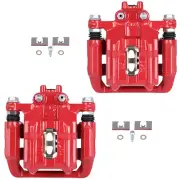 Rear Brake Calipers With Bracket For 2007-2016 Honda CR-V 2012-2015 Crosstour (for: Honda)