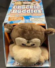Chuckle Buddies Jumpin' Banana Monkey Plush Toy. Laughs And Rolls Over New Open