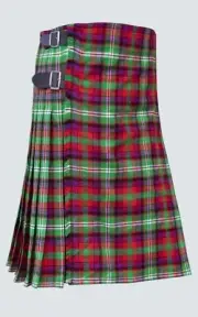 Scottish Tradional Handmade Maguire Tartan Kilt For Men Custom Size Kilts