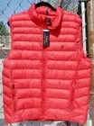 NWT Polo Ralph Lauren Men's Red Quilted Puffer Vest Size Large