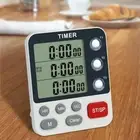 Count Up Countdown Cooking Alarm Clock Digital Display Kitchen Timer Stopwatch