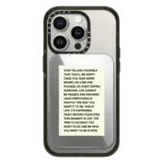 Snappy Cardholder Stand Mirror Cardholder Stand MagSafe Compatible This Moment is Life