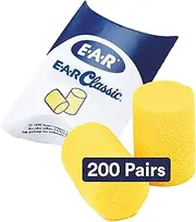 3M OCS1137 Classic Earplugs in Pillow Pak (Case of 200)