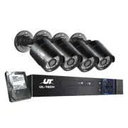 UL-tech CCTV Camera Home Security System 8CH DVR 1080P HD with 1TB Hard Drive