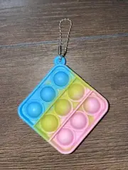 Pop Fidget Toy Key Chain
