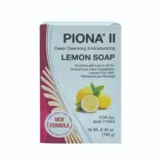 PIONA II Deep Cleansing & Moisturizing LEMON Soap 6.35 Oz.