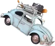 TEHAUX Iron Model Car Vintage Desktop Decoration Table Ornament Decorative Craft Home Adornment