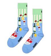 Light Blue Dinner Crew Sock