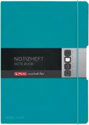 50015986 Notebook Flex, Polypropylene, 2 X 40 Sheets, A4, Caribbean Teal