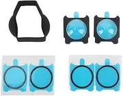 Camera Lens Guards Adhesive Panoramic Lens Protective Mirror Screen Covers Set for Insta360 ONE R RS Action Camera