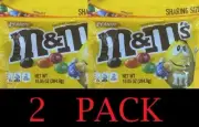 2x M&M's Peanut Milk Chocolate Candy SHARING SIZE - 10.05 oz Bag - 2 PACK