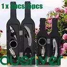 Brand New Practical Wine Corkscrew Bottle Opener Set Assitst Tools Wedding Gift