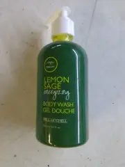 Paul Mitchell Teatree Lemon Sage Energizing Body Gel Wash 8.5 oz NEW Tea Tree