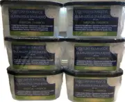 6 Charcoal Moisture Eliminators Absorbant Self Contain Unit Traps Odors