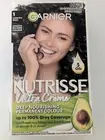 Garnier Nutrisse Permanent Hair Colour Dye 1 LIQUORICE BLACK FREE Post