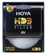Hoya HD3 58mm UV - 32-Layer Ultra-Hard Nano-Coated Stain-Resistant Optical Glass