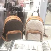 Michael Kors Women Girls Extra Small Backpack Bag Shoulder Brown or Vanilla MK