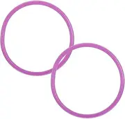 2pcs Women's Arm Hoop Exercise Hoop for Fitness Pe Material Comfortable Arm Ring for Home and Sports