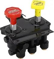 Dashboard Control Brake Valve 85123221, for F reightliner V olvo Trucks, Secure Performance Parking Brake Valve Replacement with Dependable Control Functionality