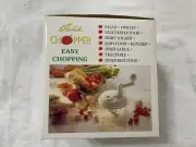 Quick Chopper Hand Food Processor w/Egg Whisk Slice Dice Vegetables - New #3003