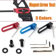 Metal Magnetic Archery Arrow Rest Right Hand for Recurve Bow Target Shooting