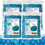 20lbs Bean Bag Filler, Pillow Filler Stuffing, Bean Bag Filling, Shredded Memory Foam Filling, Punching Bag Filler, Foam Refill for Pouf/Ottoman Stuffing/Boxing Bag, Added Gel Particles