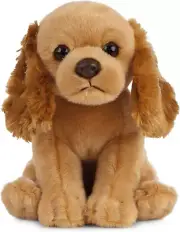 Soft Toy - Plush Pet Animal, Cocker Spaniel Puppy (16Cm) - Realistic Soft Toy wi