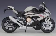Welly 1:12 2021 BMW S1000RR Diecast Motorcycle Bike Model Toy New In Box Gray
