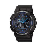 在飛比找Yahoo奇摩購物中心優惠-CASIO 卡西歐 G-SHOCK系列 個性機械感三眼雙顯電