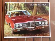 1972 FORD GALAXIE RHD AUST BROCHURE