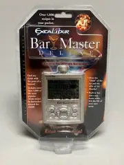 Excalibur BAR MASTER DELUXE Talking Electronic Bartender Guide NEW SEALED