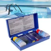 PH Chlorine Water Quality Test Kit Swimming Pool Tester Testing Water Box A6E7