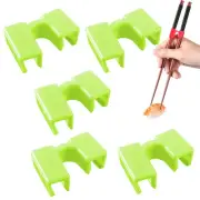 5/8PCS Reusable Chopstick Helpers Training Chinese Chopsticks Trainer Holder for