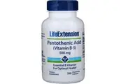 Life Extension, Pantothenic Acid, (Vitamin B-5), 500 mg, 100 Vegetarian Capsules