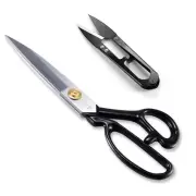 Left-Handed Sewing Fabric Scissors, 10 Inch Dressmaking Tailor's Shears-Elect...