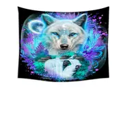 Animals Art Wolf Spirit Tapestry