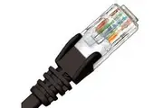Hypertec RJ45 Cat6 2M 4 Pair PVC Unshielded Patch Lead Black