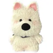 Adorable Fluffy Hair West Highland White Terrier Plushie Soft Puppy Plush Toy
