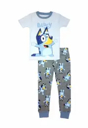 Bluey Toddler Boy's Character Short-Sleeved Cotton Pajama Set