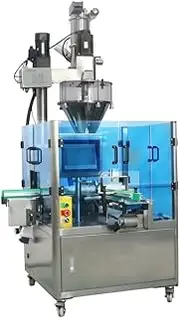 Rotary Automatic Desktop Small Bottle Vial Filling and Capping Machine