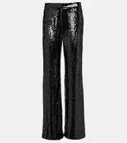 [Nili Lotan] Nili Lotan Yseult sequined pants AU 6 black
