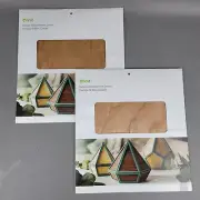 2 Unused Cricut Natural Wood Veneers Bundle Cherry 12x12