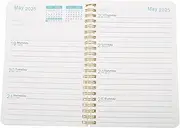 Angoily Spiral Pocket Notebook Planner for Teachers Students Stylish College Ruled Notepad with Ample Pages Coil Binding for Writing and School Memo Pads