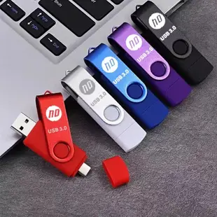 【大促銷】hp隨身碟 迷你usb 雙用隨身碟 2TB大容量隨身硬碟 行動硬碟 手機隨身碟 平板電腦 車載儲存通用手機硬碟